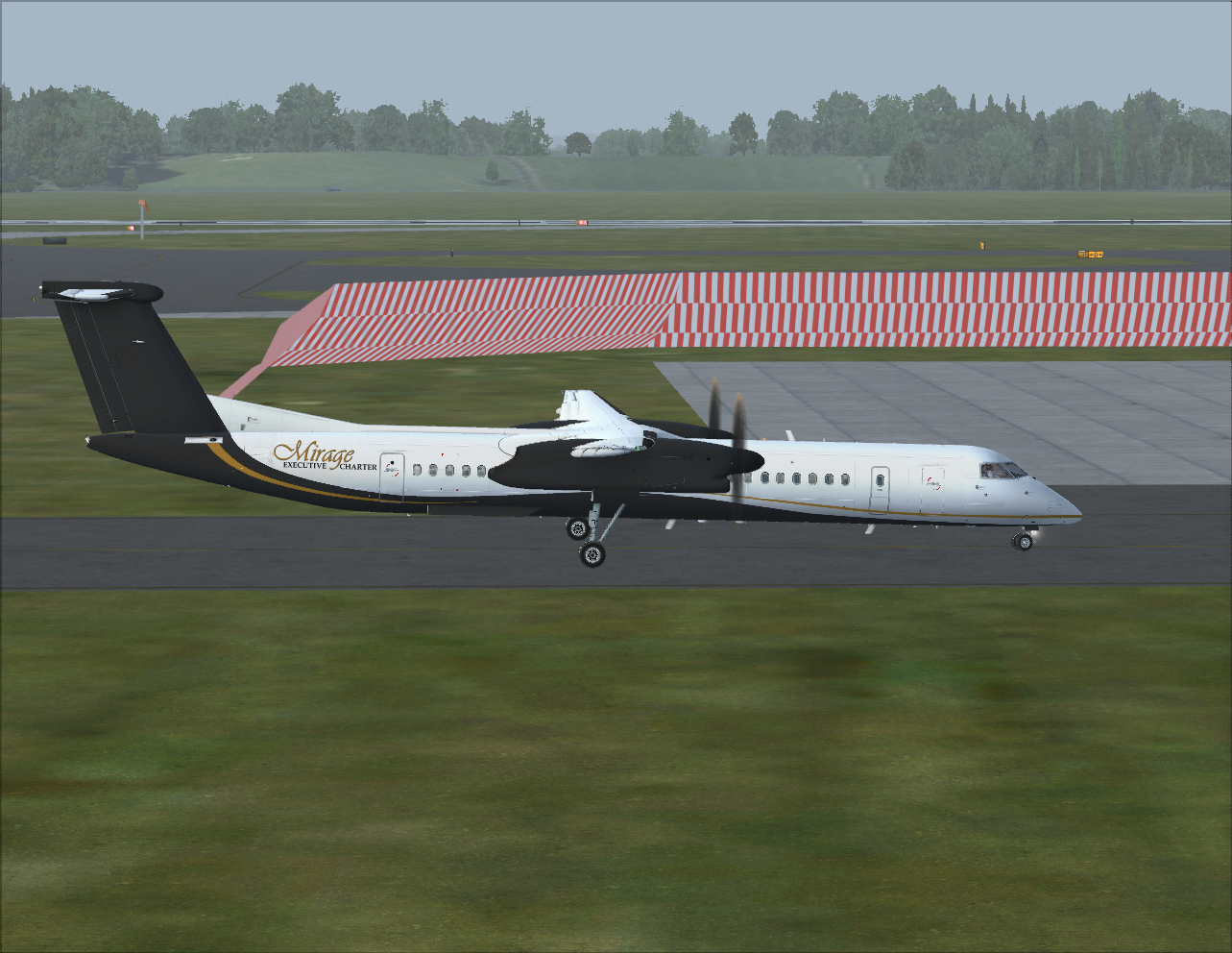 Taxi out from LFPG 