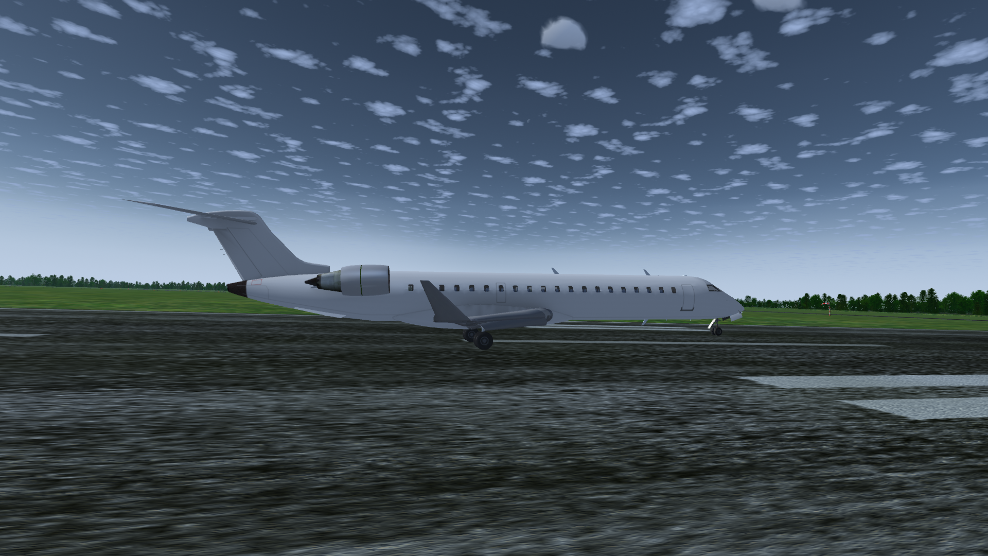 Landing at St. John's Intl. Airport (CYYT)